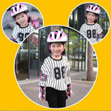 Max Protective Gear Set Skateboarding Wrist Knee Elbow Pads Guards  M Pink