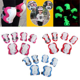 Max Protective Gear Set Skateboarding Wrist Knee Elbow Pads Guards  M Pink
