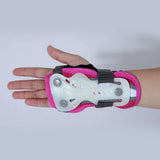Max Protective Gear Set Skateboarding Wrist Knee Elbow Pads Guards  M Pink