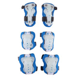 Max Protective Gear Set Skateboarding Wrist Knee Elbow Pads Guards  S Blue