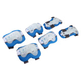 Max Protective Gear Set Skateboarding Wrist Knee Elbow Pads Guards  S Blue