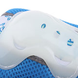Max Protective Gear Set Skateboarding Wrist Knee Elbow Pads Guards  S Blue