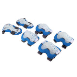Max Protective Gear Set Skateboarding Wrist Knee Elbow Pads Guards  S Blue