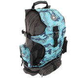 Max Roller Inline Skates Backpack Skate Skating Shoes Carrying Bag Blue Camo