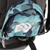 Max Roller Inline Skates Backpack Skate Skating Shoes Carrying Bag Blue Camo