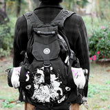 Max Roller Inline Skates Backpack Skate Skating Shoes Carrying Bag Black B