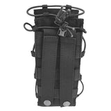 Maxbell Military Molle Tactical Travel Water Bottle Flask Pouch Carry Bag Case Black