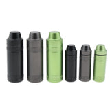 Maxbell Waterproof Aluminum Pill Storage Box Tablet Capsule Holder Bottle Green S