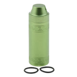 Maxbell Waterproof Aluminum Pill Storage Box Tablet Capsule Holder Bottle Green S
