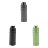 Maxbell Waterproof Aluminum Pill Storage Box Tablet Capsule Holder Bottle Green S