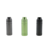 Maxbell Waterproof Aluminum Pill Storage Box Tablet Capsule Holder Bottle Green S