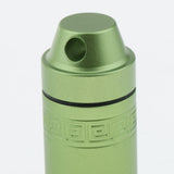Maxbell Waterproof Aluminum Pill Storage Box Tablet Capsule Holder Bottle Green S