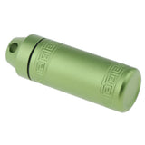 Maxbell Waterproof Aluminum Pill Storage Box Tablet Capsule Holder Bottle Green S