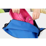 Maxbell Nylon Waterproof Outdoor Travel Portable Shoe Storage Bags  Dark Blue