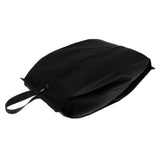 Maxbell Nylon Waterproof Outdoor Travel Portable Shoe Storage Bags  Black