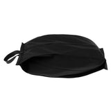 Maxbell Nylon Waterproof Outdoor Travel Portable Shoe Storage Bags  Black