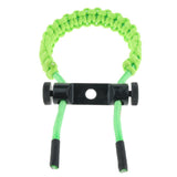 Maxbell Bow Archery Wrist Sling Paracord Cord Survival Hunting Shooting Wrist Strap Green