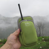 Maxbell Sports Mobile Phone Interphone Holder Storage Bag Climbing Running Green