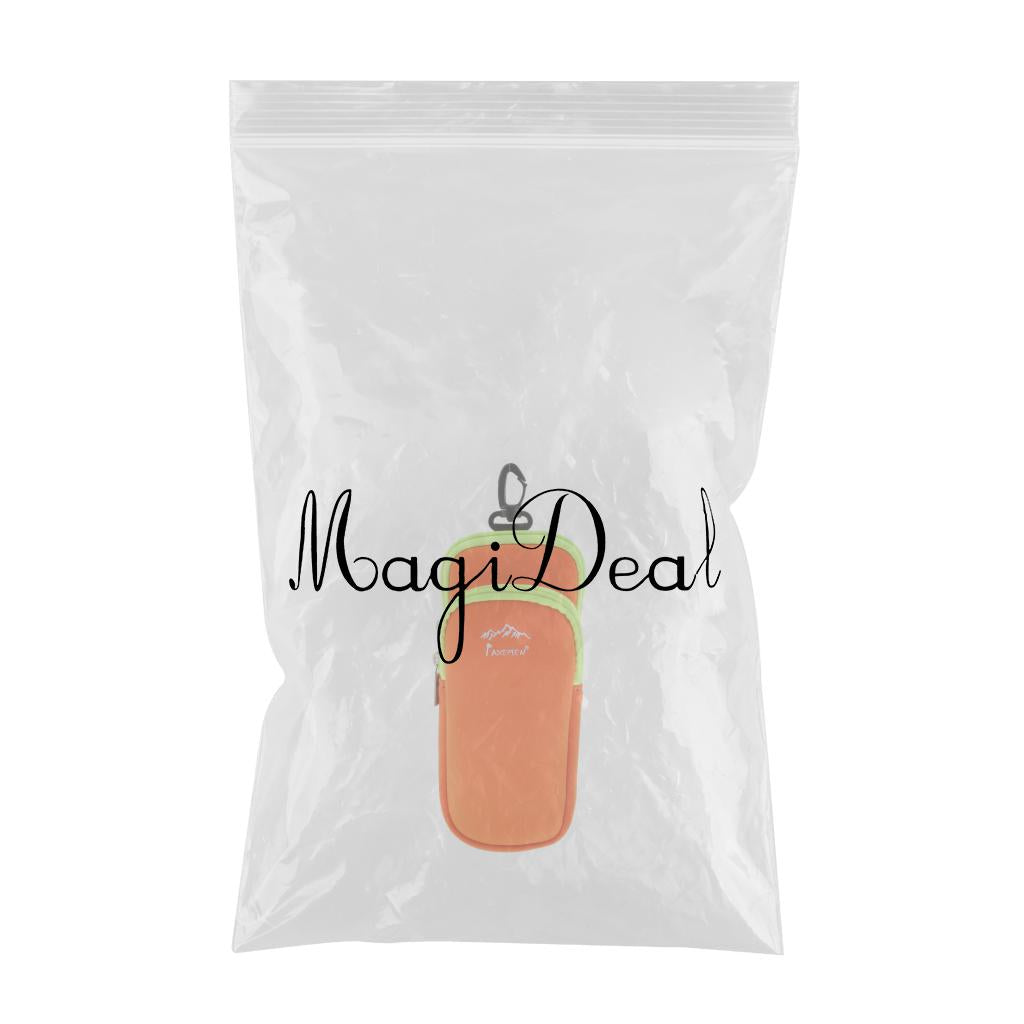 Maxbell Sports Mobile Phone Interphone Holder Storage Bag Climbing Running Orange