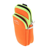 Maxbell Sports Mobile Phone Interphone Holder Storage Bag Climbing Running Orange