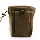 Maxbell Drawstring Camping Bag Outdoor Recycling Organizer Storage Pouch Brown