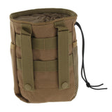 Maxbell Drawstring Camping Bag Outdoor Recycling Organizer Storage Pouch Brown