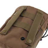 Maxbell Drawstring Camping Bag Outdoor Recycling Organizer Storage Pouch Brown