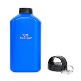 Maxbell 1000ml Sports Water Bottle Tea Kettle with Bag Camping Hiking Cycling Blue