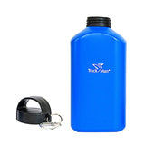 Maxbell 1000ml Sports Water Bottle Tea Kettle with Bag Camping Hiking Cycling Blue