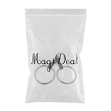 Maxbell Copper Link Eggbutt Snaffle Bit Ring Snaffle Bit for Horse 105mm