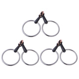 Maxbell Copper Link Eggbutt Snaffle Bit Ring Snaffle Bit for Horse 105mm