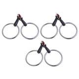 Maxbell Copper Link Eggbutt Snaffle Bit Ring Snaffle Bit for Horse 105mm