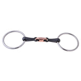 Max Copper Link Eggbutt Snaffle Bit Ring Snaffle Bit for Horse 125mm