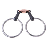 Max Copper Link Eggbutt Snaffle Bit Ring Snaffle Bit for Horse 125mm