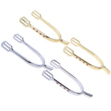 Max 1 Pair Zinc Alloy Horse Spurs Equestrian Horse Riding Spurs Women Silver