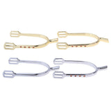 Max 1 Pair Zinc Alloy Horse Spurs Equestrian Horse Riding Spurs Women Silver
