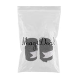 Maxbell 4pcs Soft Fleece Equestrian Leg Wraps Bandage for Horse Riding Racing Black