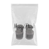 Maxbell 4pcs Soft Fleece Equestrian Leg Wraps Bandage for Horse Riding Racing Gray