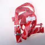 Maxbell Adjustable Nylon Webbing Equestrian Western Horse Halter Horse Riding Wear Red M
