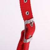 Maxbell Adjustable Nylon Webbing Equestrian Western Horse Halter Horse Riding Wear Red M
