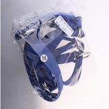 Maxbell Adjustable Nylon Webbing Equestrian Western Horse Halter Horse Riding Wear Blue S