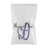 Maxbell Adjustable Nylon Webbing Equestrian Western Horse Halter Horse Riding Wear Blue M