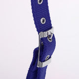 Maxbell Adjustable Nylon Webbing Equestrian Western Horse Halter Horse Riding Wear Blue L