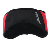 Maxbell Windproof Sports Winter Earmuffs Stretchy Headband Fleece Ear Warmer Red L