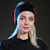Maxbell Windproof Sports Winter Earmuffs Stretchy Headband Fleece Ear Warmer Red L