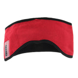 Maxbell Windproof Sports Winter Earmuffs Stretchy Headband Fleece Ear Warmer Red L