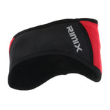 Maxbell Windproof Sports Winter Earmuffs Stretchy Headband Fleece Ear Warmer Red L
