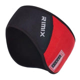 Maxbell Windproof Sports Winter Earmuffs Stretchy Headband Fleece Ear Warmer Red L