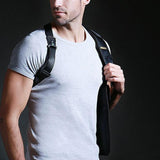 Maxbell Anti-Thief Hidden Security Bag Underarm Shoulder Armpit Messenger Bag Black 1-Left