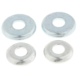 Maxbell Skateboard Truck Rebuild Kit Bushings Washers Pivot Cups  Cylinder and cone Silver